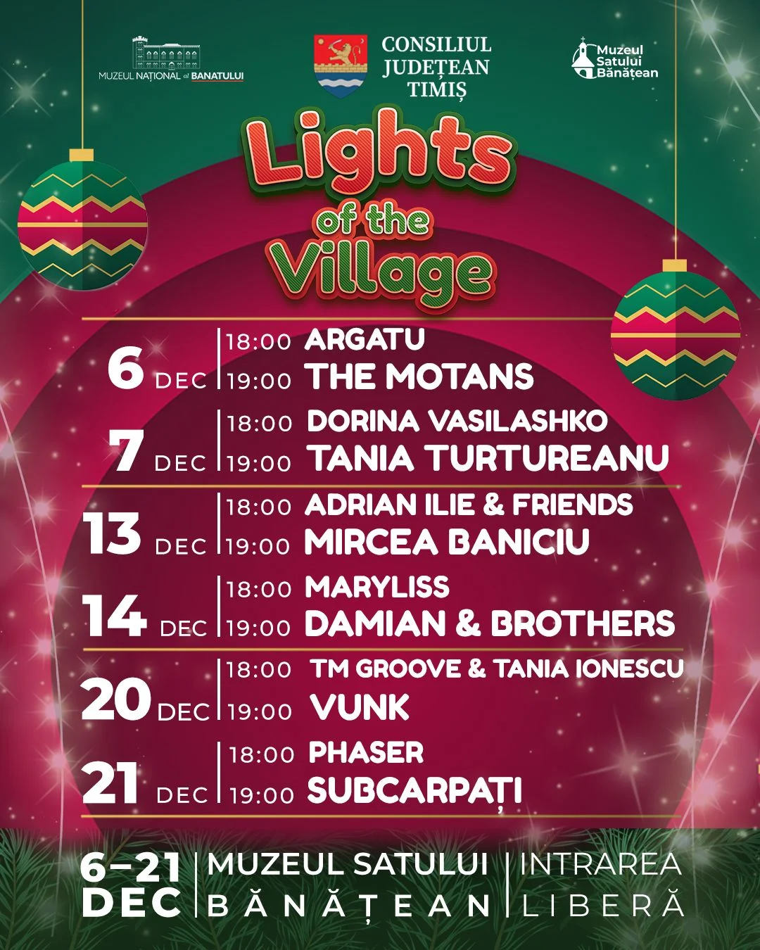 Lights of the Village la Muzeul Satului Bănățean din Timișoara