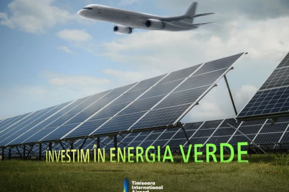 Aeroportul din Timișoara își face propriul parc fotovoltaic de 7 MW, investiție de aproape 69 de milioane de lei