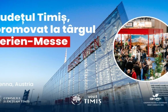 Județul Timiș, prezent la târgul internațional de turism Ferien-Messe Wien