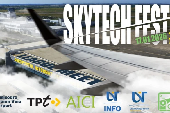 SkyTech Fest ajunge la a doua ediție și revine la Aeroportul Internațional Timișoara