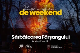 Dudeștii Vechi alungă iarna. Fărșangul readuce focul, gustul și bucuria comunității bulgare din Banat