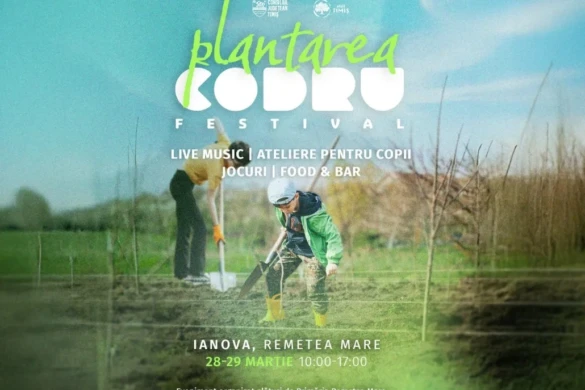 10.000 de puieți de plantat la Ianova, în weekend, lângă Timișoara