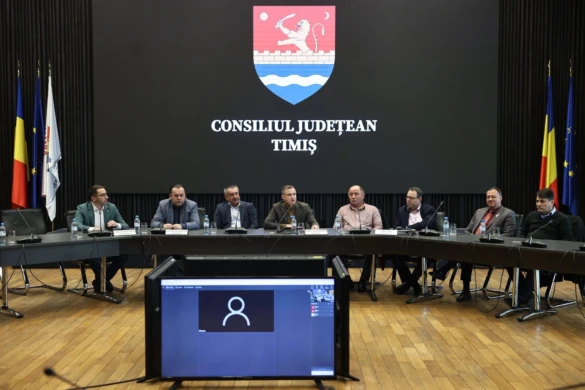 Comasarea comunelor Fibiș și Mașloc, anunțată oficial în plenul CJ Timiș