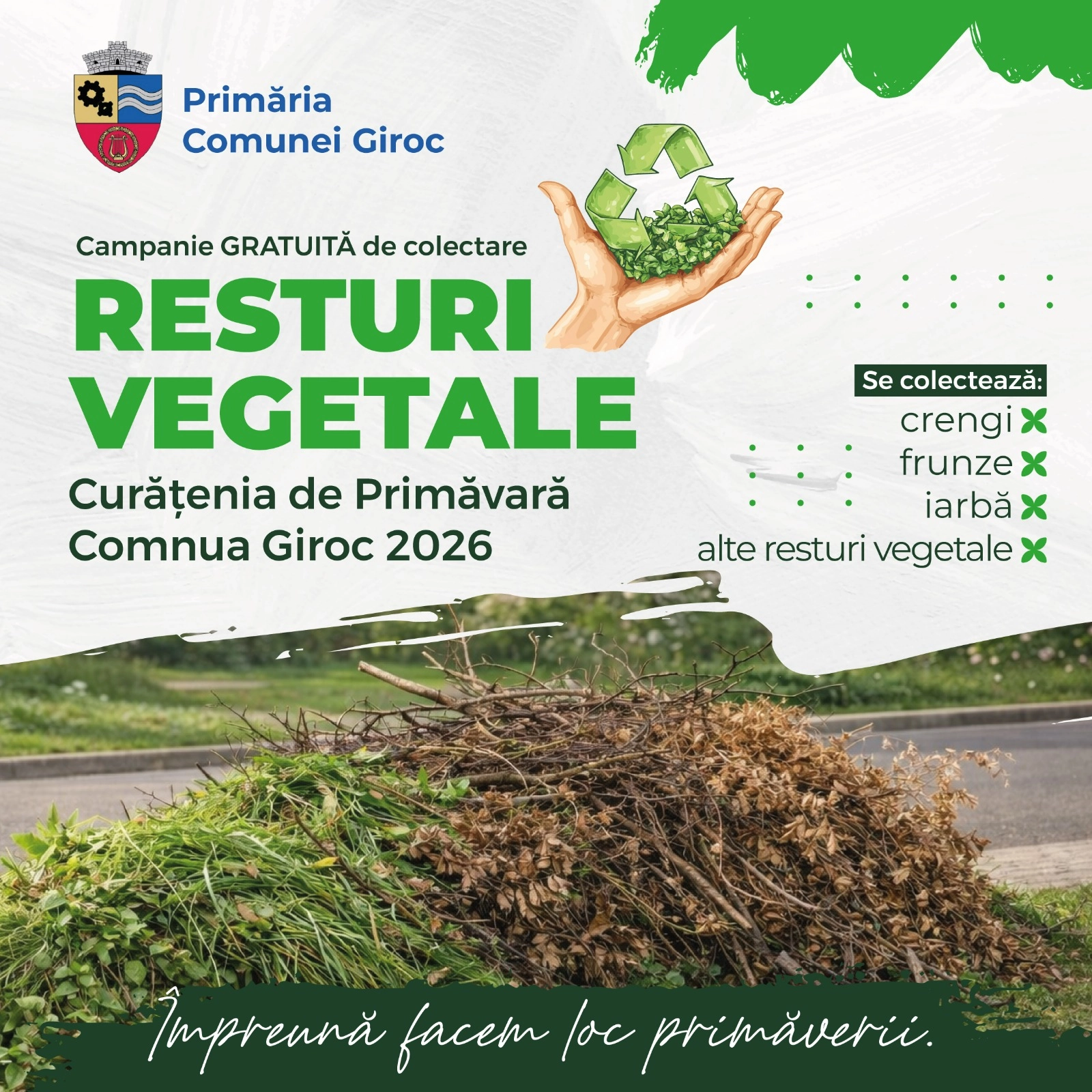 Colectarea resturilor vegetale Giroc