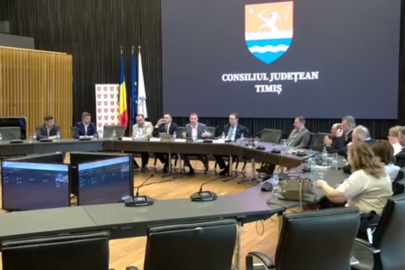 Navetiști din Giroc, blocați în autobuze, Poliția Locală dă amenzi