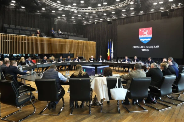 Proiecte de infrastructură și investiții aprobate în Consiliul Județean Timiș