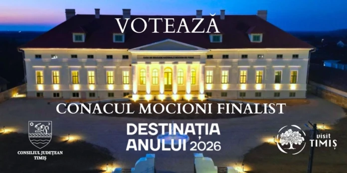 Conacul Mocioni din Foeni, finalist la Destinația Anului 2026 Conacul Mocioni din Foeni, finalist la Destinația Anului 2026