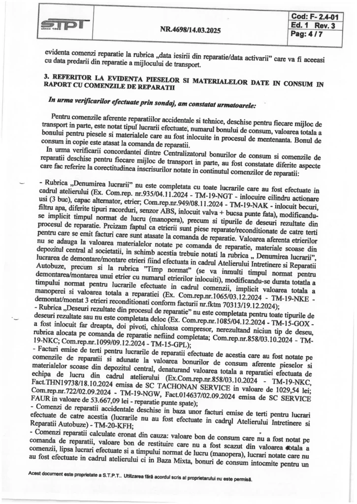 Petolea și Dogaru trebuie să dea socoteală pentru dezastrul de la STPT