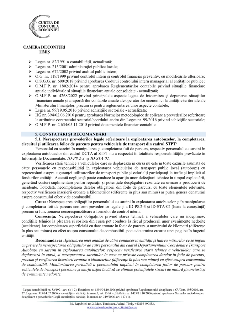 Petolea și Dogaru trebuie să dea socoteală pentru dezastrul de la STPT