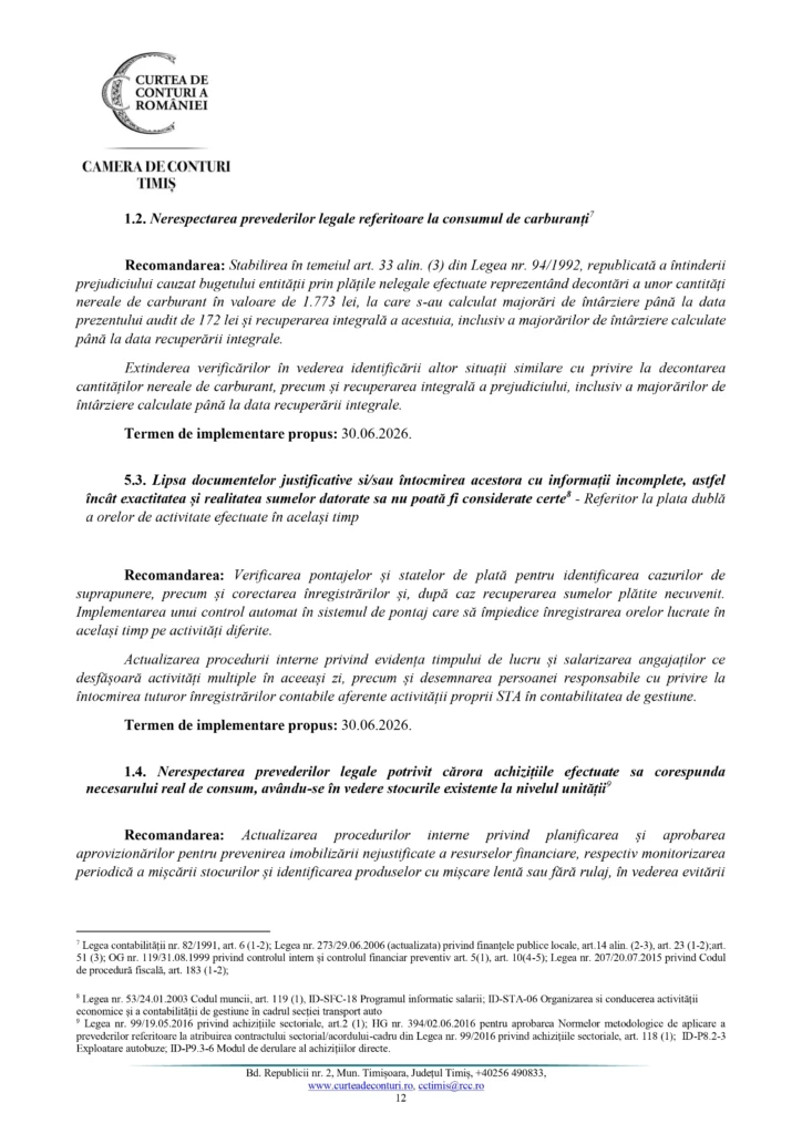 Petolea și Dogaru trebuie să dea socoteală pentru dezastrul de la STPT