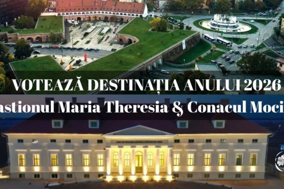 Timișul în Finala „Destinația Anului 2026”: Votează Acum pentru Județul Tău!