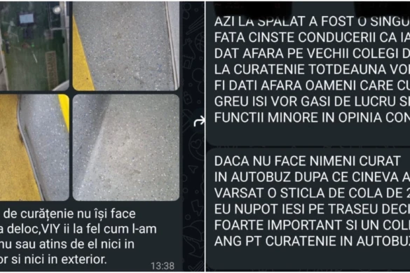 STPT Timișoara, o rușine! Karsan-urile ies murdare pe traseu, iar Dogaru și Pătrașcu șterg mesajele șoferilor ca pe vremea comuniștilor