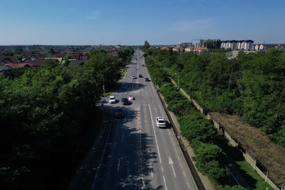 Două sensuri giratorii noi vor fi construite pe drumul dintre Timișoara și Giroc
