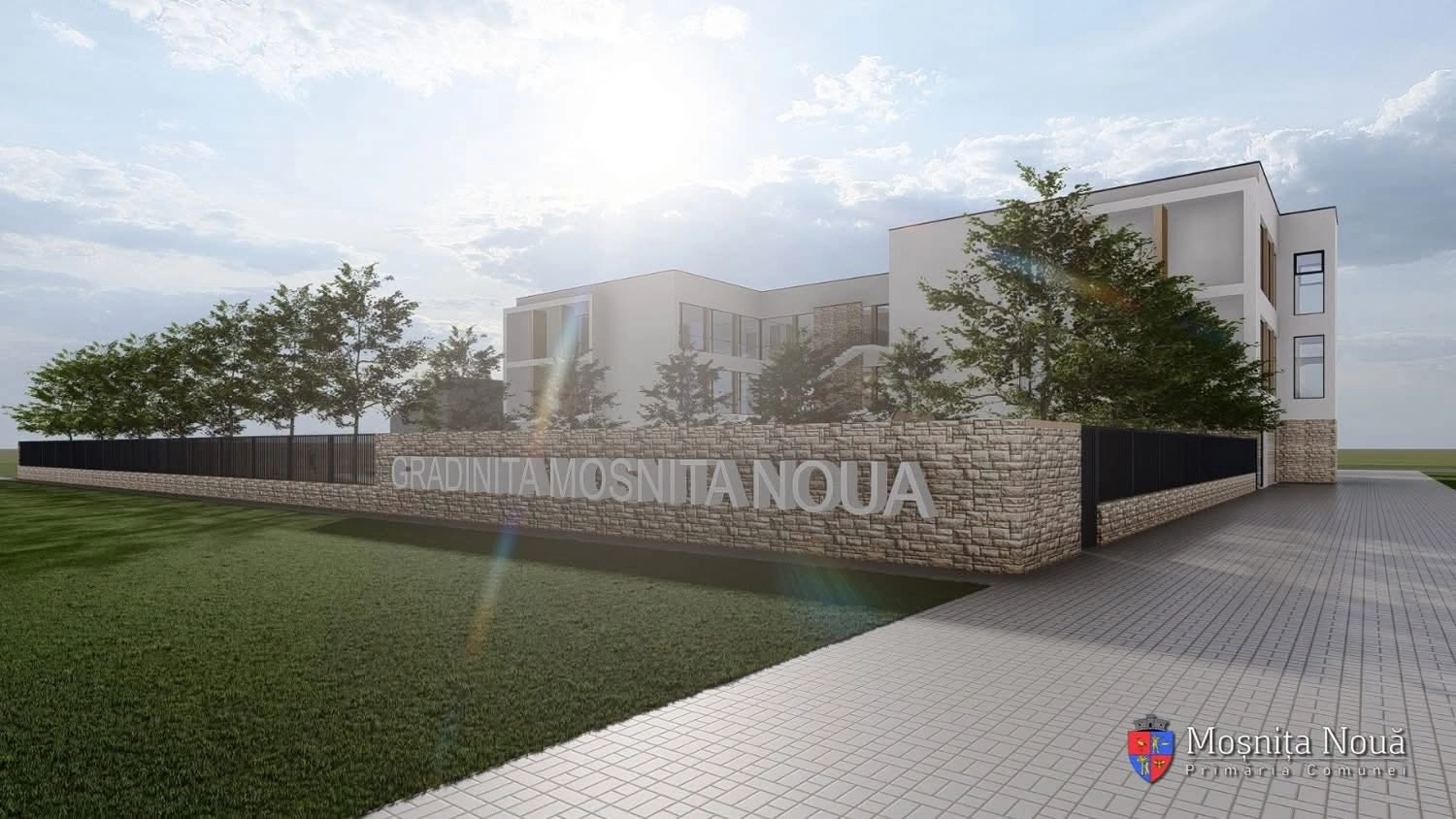 Investiție majoră în Moșnița Nouă. O grădiniță modernă pentru 360 de preșcolari va fi construită pe strada Nucilor