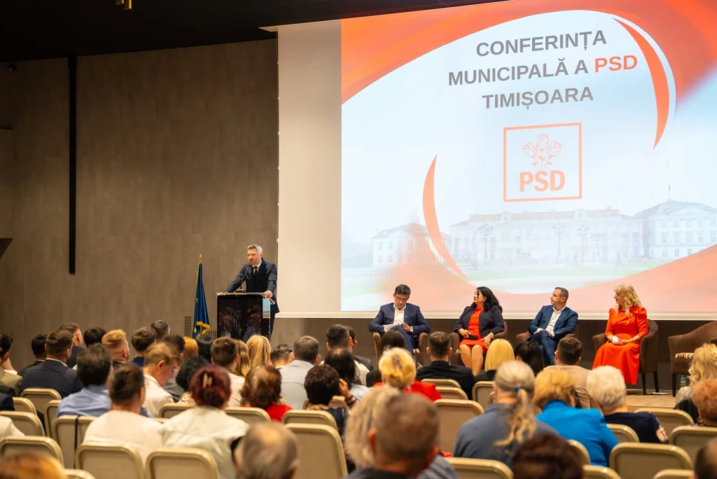 PSD Timișoara și-a ales noua conducere. Mihai Ritivoiu a fost reales președinte al organizației municipale