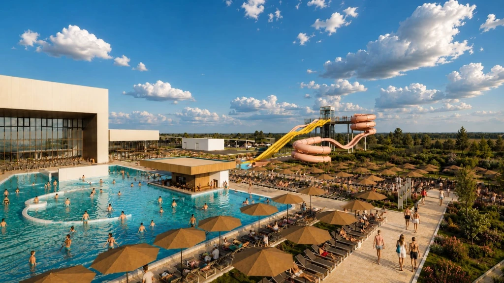 Cel mai mare aquapark din Banat va fi construit la Sânnicolau Mare. Investiția este estimată la 40 de milioane de euro