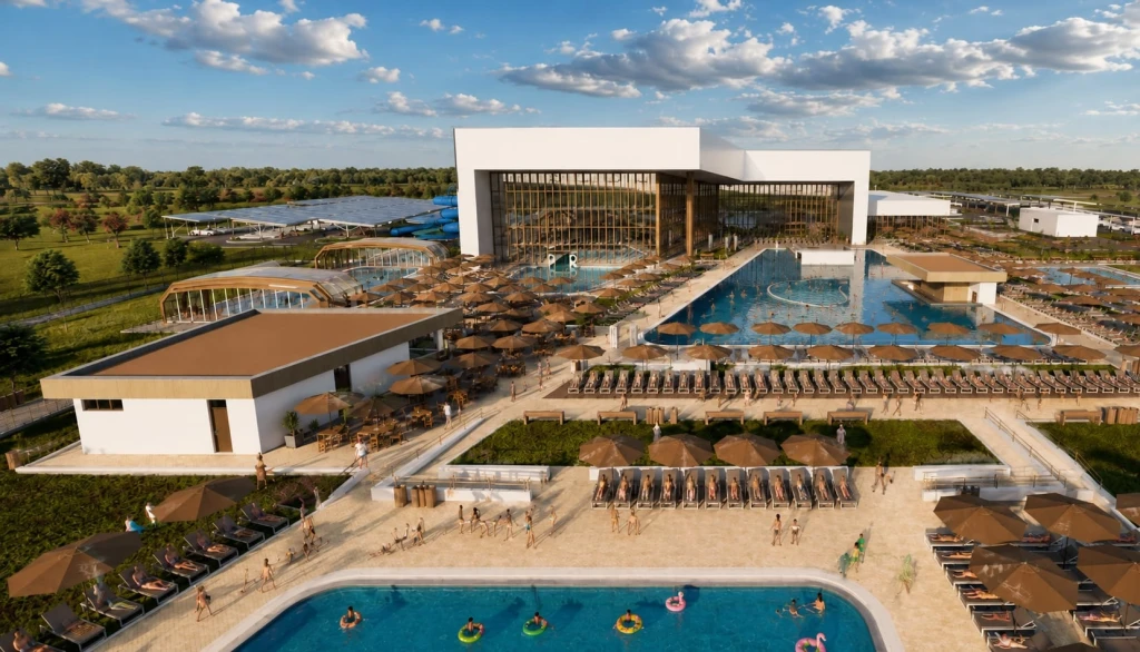 Cel mai mare aquapark din Banat va fi construit la Sânnicolau Mare. Investiția este estimată la 40 de milioane de euro