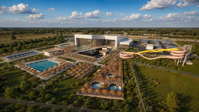 Cel mai mare aquapark din Banat va fi construit la Sânnicolau Mare-22 Aquapark Sânnicolau Mare – randare a proiectului geotermal