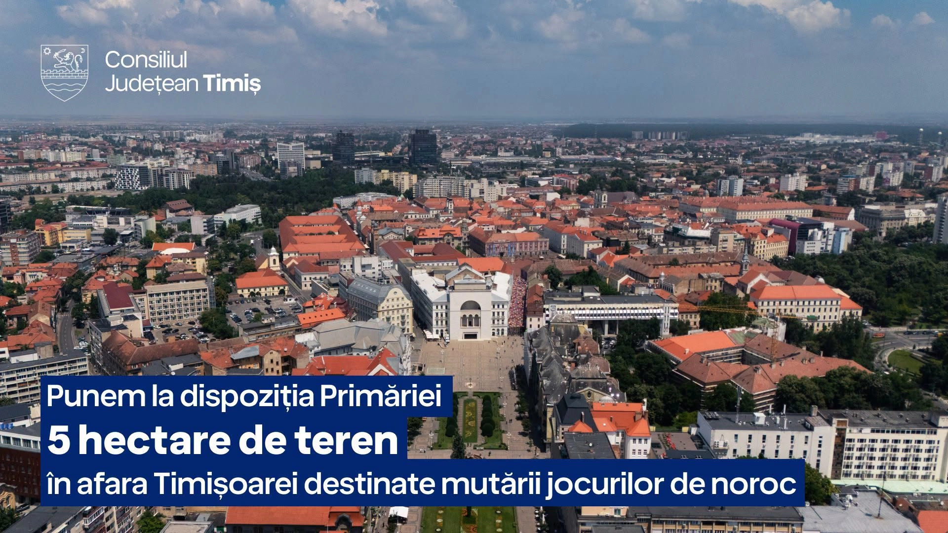 Consiliul Județean Timiș propune mutarea sălilor de jocuri de noroc în afara orașului