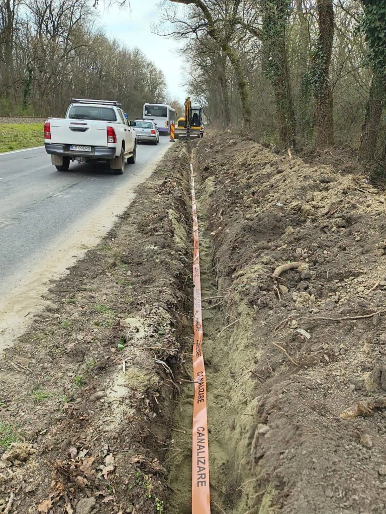 Ghiroda finalizează una dintre cele mai mari investiții în infrastructura de apă și canalizare