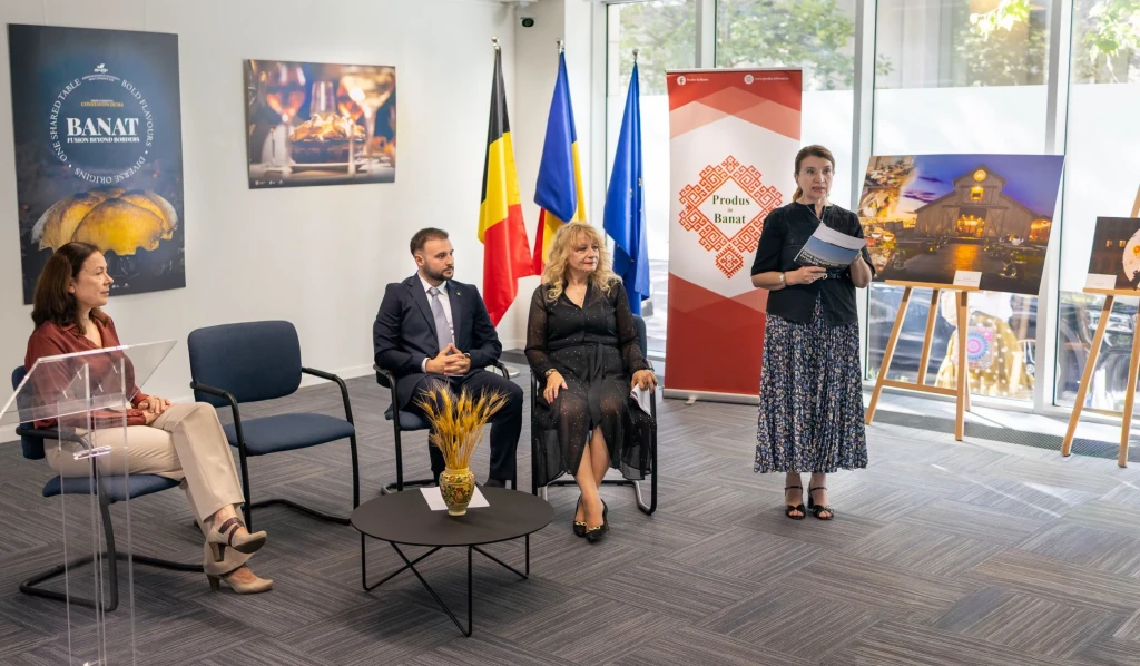 Timișul, promovat la Bruxelles printr-o expoziție dedicată tradiției, inovației și gastronomiei