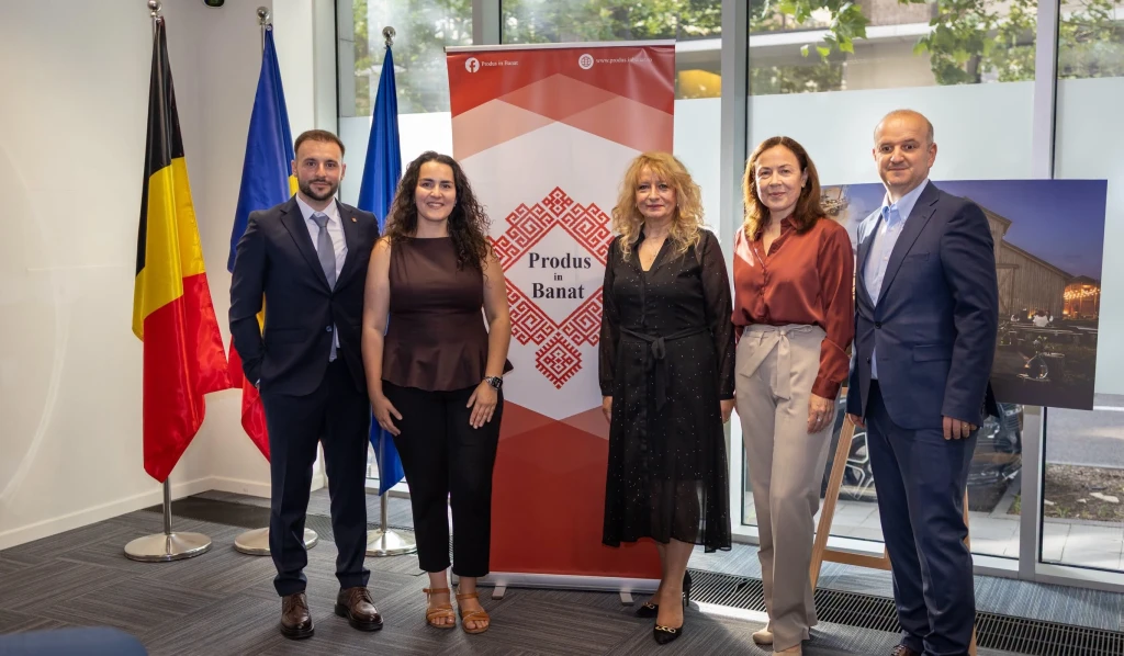 Timișul, promovat la Bruxelles printr-o expoziție dedicată tradiției, inovației și gastronomiei