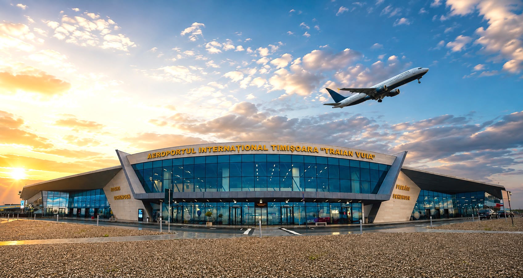 Record de trafic la Aeroportul Timișoara: 170.642 pasageri în iulie