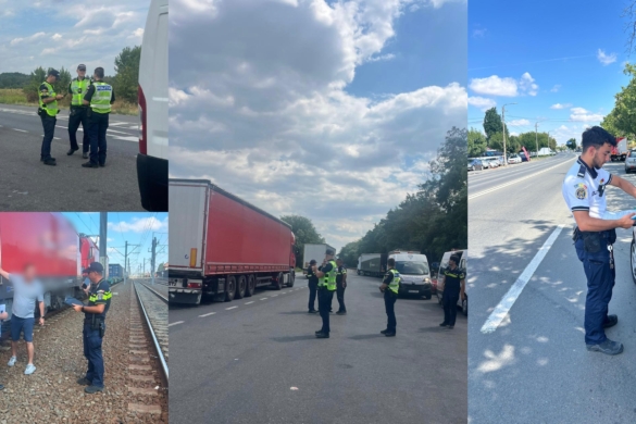 Controale la transporturi de mărfuri: amenzi de 147.000 lei