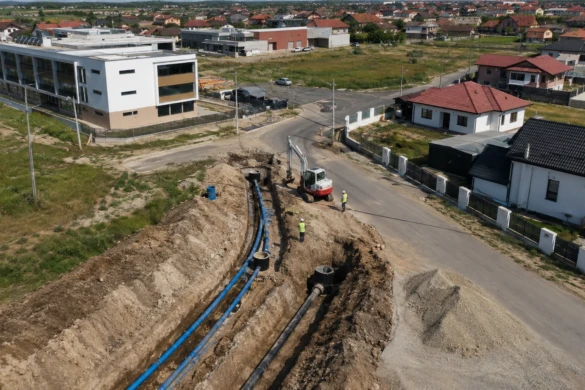 Moșnița Nouă încheie o investiție de peste 92 de milioane de lei în rețelele de apă și canalizare