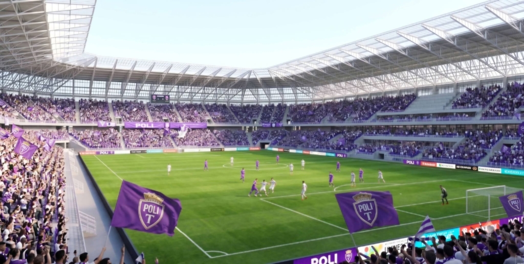 Alfred Simonis trece la fapte: noul stadion „Dan Păltinișanu” intră în linie dreaptă
