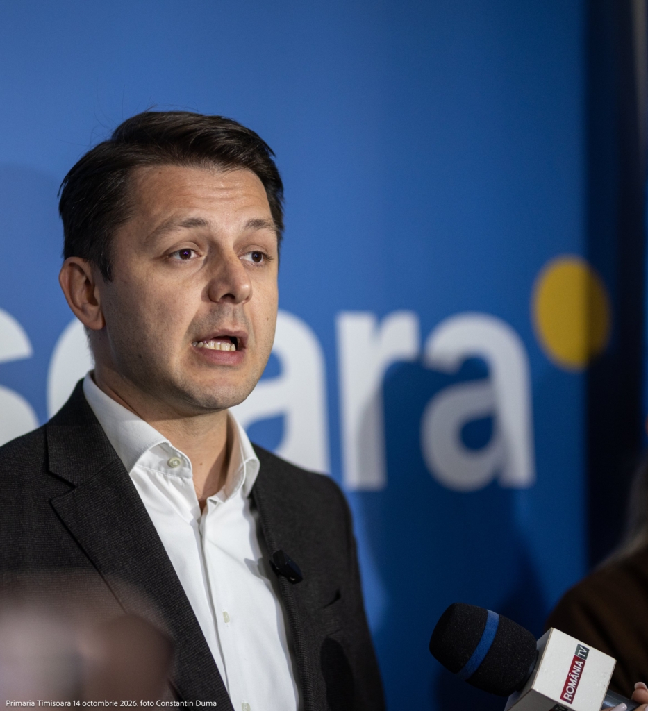 Ruben Lațcău în conferința de presă cote adiționale la impozite – Ruben Lațcău, într-o conferință de presă la Primăria Timișoara