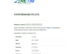 Plătit și tot dator. RETIM cere din nou banii unei facturi deja achitate
