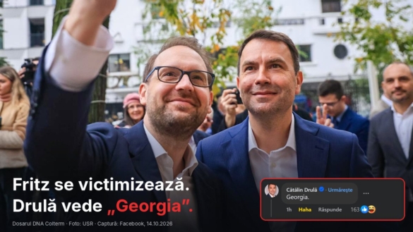 Fritz se victimizează, Drulă vede „Georgia”. Dosarul DNA Colterm