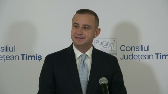 Alfred Simonis, președintele Consiliului Județean Timiș, în conferința de presă despre Institutul Regional de Oncologie Timișoara