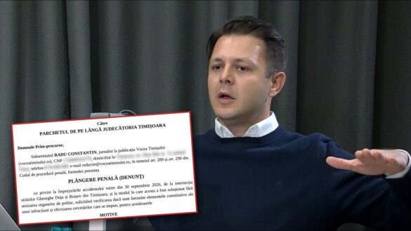 Ruben Lațcău și plângerea penală la Parchet pentru accidentul de pe Doja Accidentul lui Lațcău cu tramvaiul: Ruben Lațcău și plângerea penală depusă la Parchetul Timișoara
