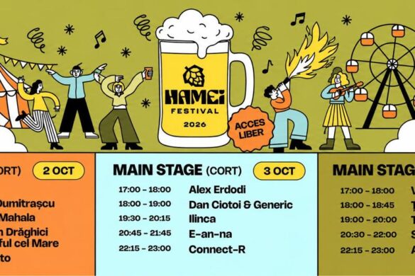 Hamei Festival 2026: trei zile de concerte și cel mai mare parc de distracții din România, la Timișoara